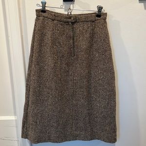 Vintage wool skirt